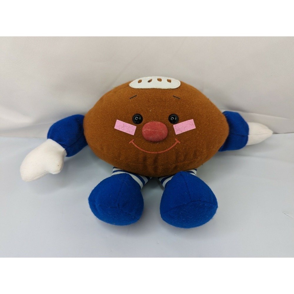 Carters Football Plush 7 Inch Arms Legs Jingle Bell Stuffed Animal Toy